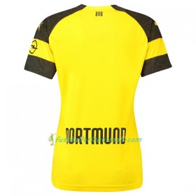 Günstige Fußballtrikots Borussia Dortmund Frauens 2018-2019 Kurzarm Heimtrikotsatz kaufen